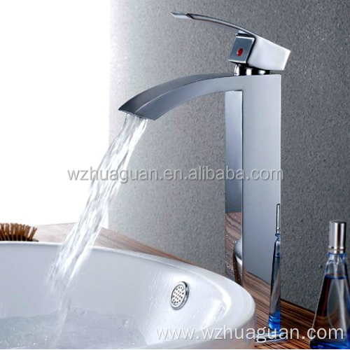 Factory Urban Single Handle Waterfall Basin Faucet